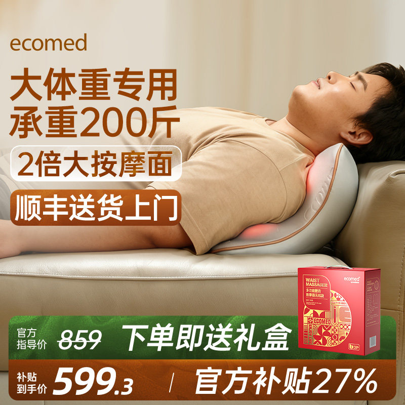 ドイツ製エコメッド肩・首マッサージャー、背中・頸椎・腰椎マッサージャー、多機能僧帽筋マッサージャー