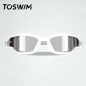 Toswim waterproof and anti-fog high-definition swimming goggles, professional and comfortable men's and women's large-frame swimming goggles