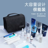 Портативная вместительная и большая водонепроницаемая сумка для хранения для путешествий с разделителями, косметичка, сумка через плечо