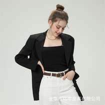 Japan FC womens belt new fashion jeans with trendy high-end light luxury style decorative belt