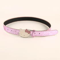 Japan FC trendy new cat buckle belt hot girl subculture jeans skirt accessories fashion versatile belt