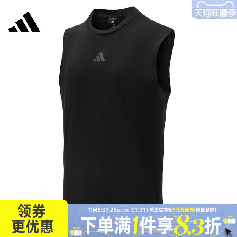 Adidas Adidas Summer Men's Sports Casual Sleeveless T-Shirt Vest Kd0373 Adidas Adidas Summer Men's Sports Casual Sleeveless T-Shirt Vest Kd0373
