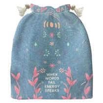 The Tarot Card Organizer Bag Cotton Fleche Crystal Stones