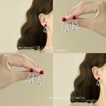 Christmas series earrings fresh sweet high-end versatile everyday Halloween photo-shooting earrings for women