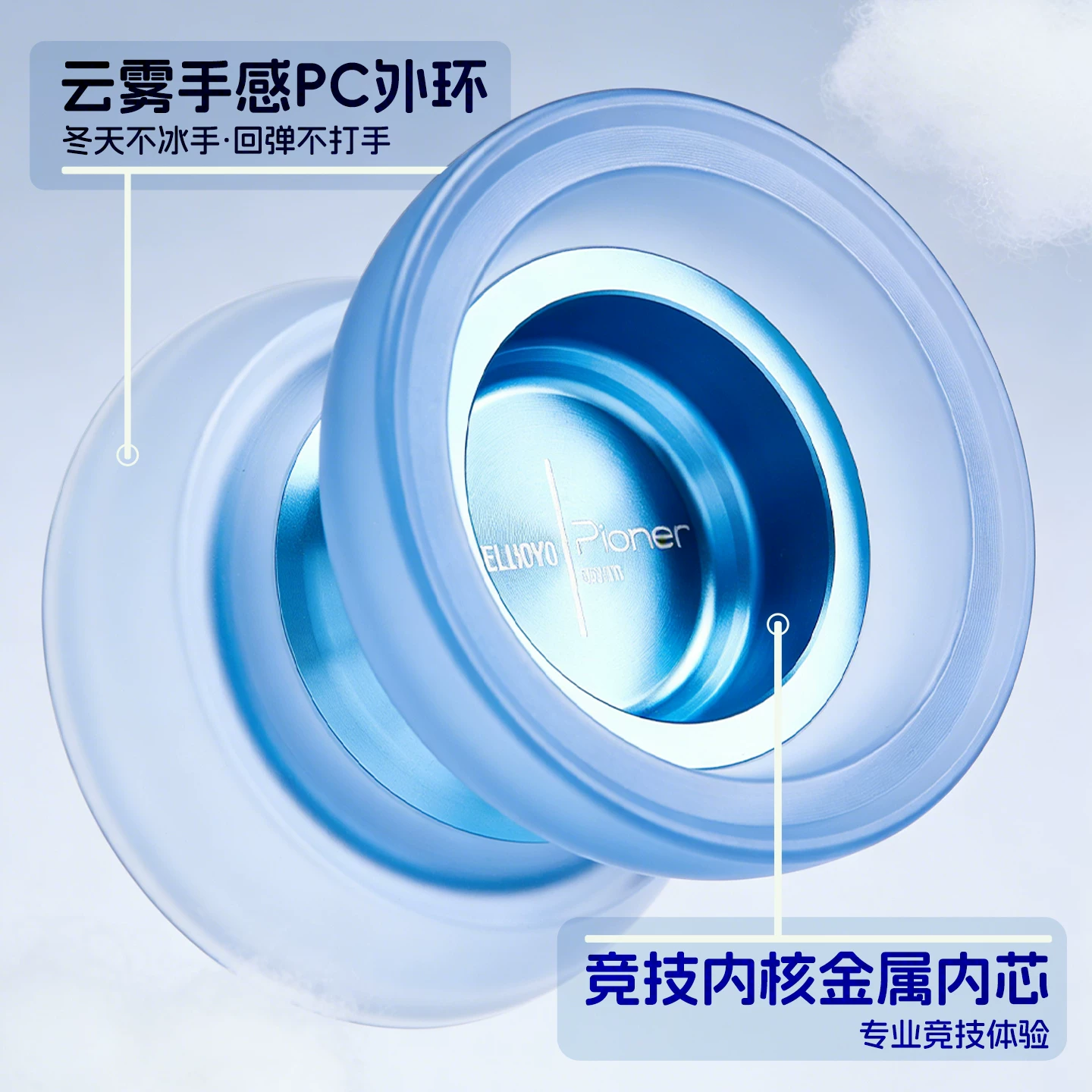 SHELLYOYO Shell 001 PIONEER серия пионер внешнее кольцо йо-йо