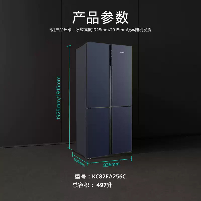 西门子KC82EA256C冰箱图片
