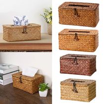 Rattan Wicker Woven Paper Storage Box Tissue Box Tissue Hold