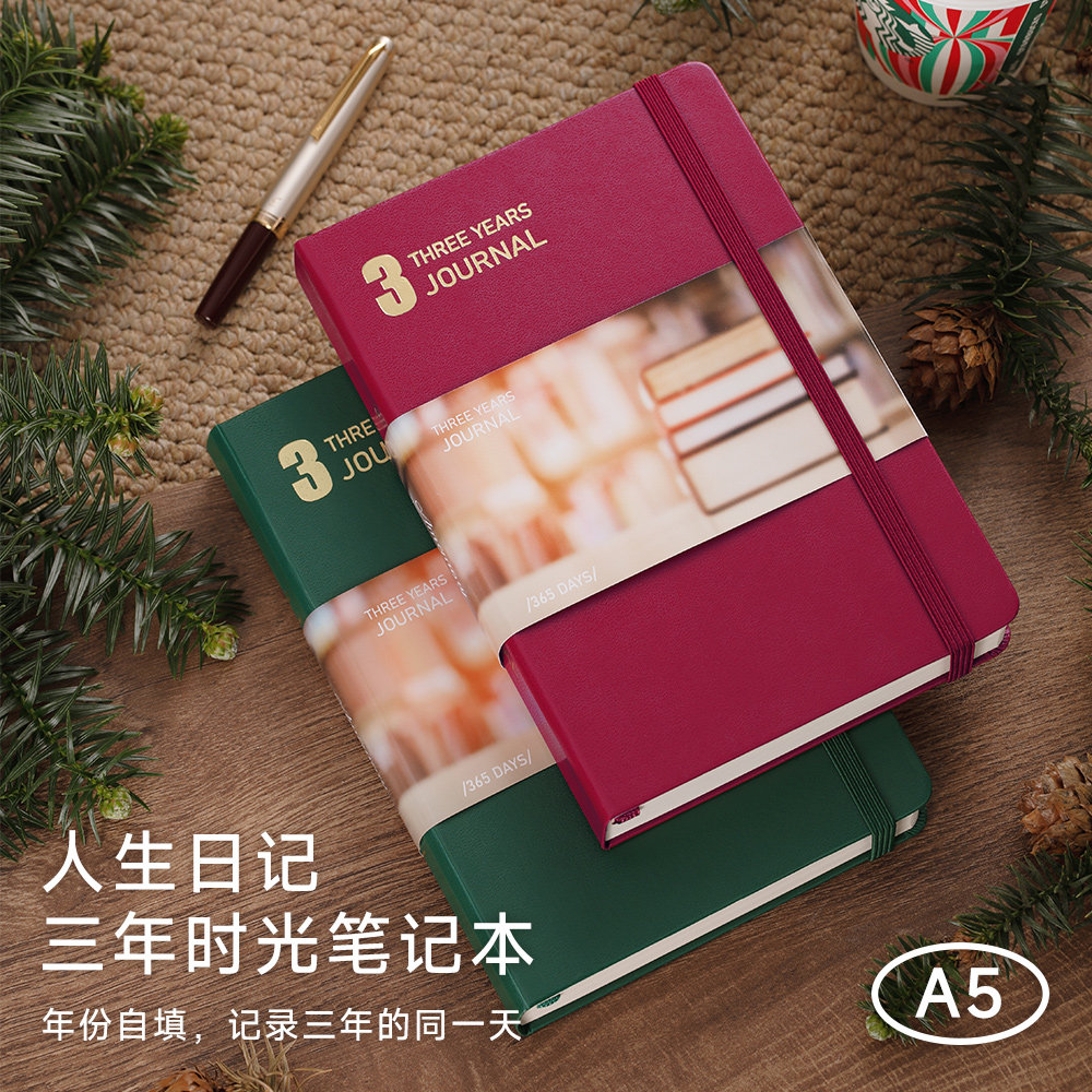 Amemory three-year diary: your time capsule for 3 years! this diy ...