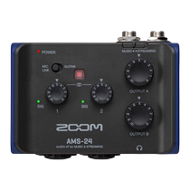 ZOOM声卡 AMS-22 AMS-24 AMS-44 USB录音声卡直播声卡音频接口