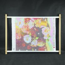 Embroidery tools new wooden embroidery frame adjustable frame large square embroidery frame handheld cross stitch frame embroidery new
