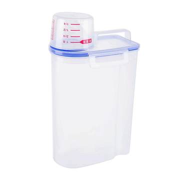 Laundry detergent storage box for household large-capacity soap plastic bucket canned laundry detergent storage box