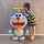 2025 подлинный Doraemon - полный ассортимент обучающих игрушек-подарков серии Mu Guochao, собранных из крупнозернистых частиц в сборе. mini 2