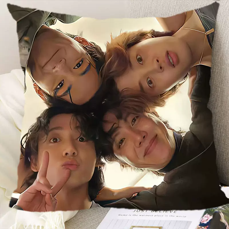 Плед/подушка BTS участник Пиллоу Пиллоу Стар Фанатам Помощь День Рождения Подарки Студенту Подушка-кукла