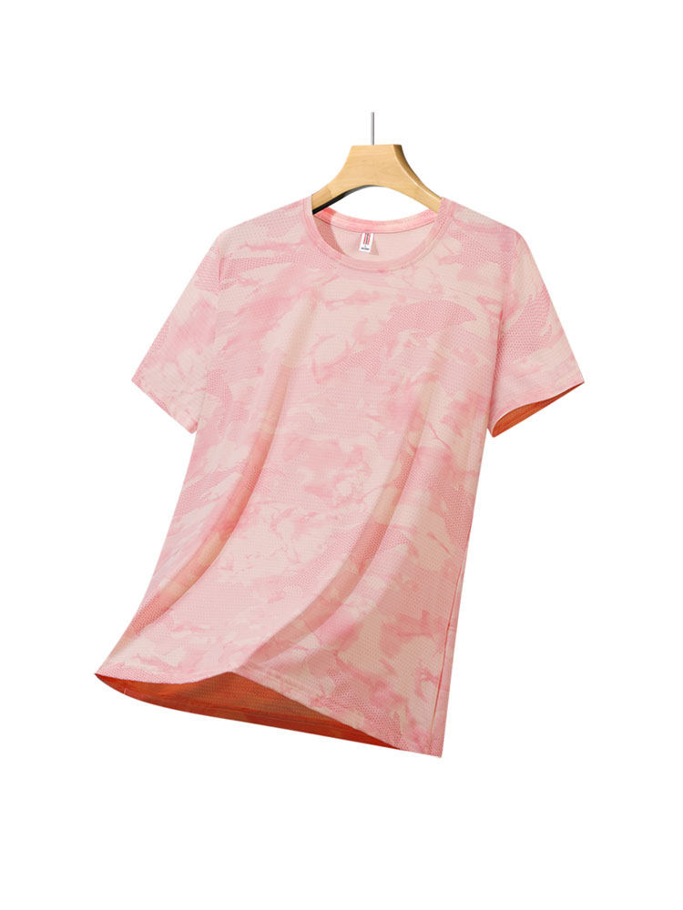 Ice Silk Sports Suit for Women 2025 New Summer Thin Quick-Drying Clothing for Small People, Breathable Running Shorts Two-Piece Set