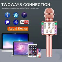 Professional Handheld Wireless Karaoke Bluetooth Microphone