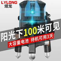 Infrared laser level green light high-precision 2-line 3-line 5-line outdoor strong light fully automatic leveling meter