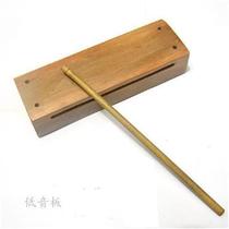 White Wood Long Corner Wood Fish Bass Bangzi Low Soundboard Wood Fish Local Opera Drama Bunko Peking Opera Percussion Instruments