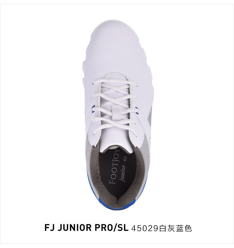 Footjoy Гольф мужской и женщины ребенок кроссовки Pro SL Junior подростков гольф обучение спортивной обуви 