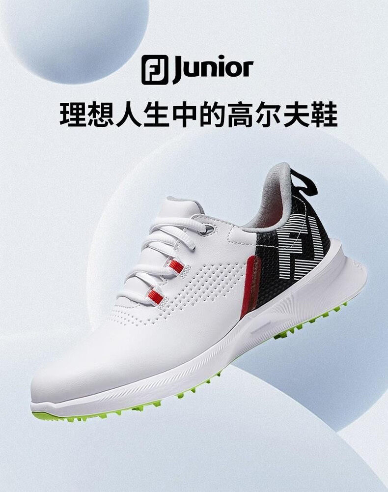 Footjoy Гольф мужской и женщины ребенок кроссовки Pro SL Junior подростков гольф обучение спортивной обуви 