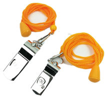 Minggu outdoor life-saving flood prevention special stainless steel survival whistle emergency life-saving whistle training field security equipment