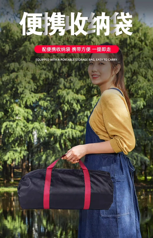 bếp củi cắm trại Thảm dã ngoại thảm chống ẩm dày gấp di động cắm trại ngoài trời dã ngoại chống nước mùa xuân chuyến đi chơi đệm ngoài trời sàn lều bếp ga du lịch dã ngoại bếp du lịch mini