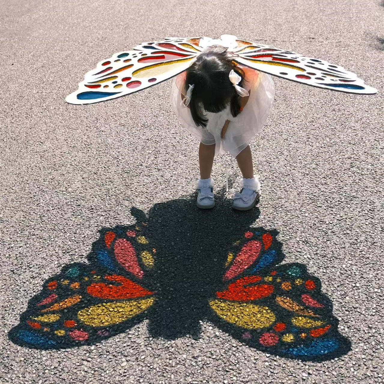 光影蝴蝶DIY翅膀：孩子们的春天魔法道具-玻璃纸-淘宝好物网