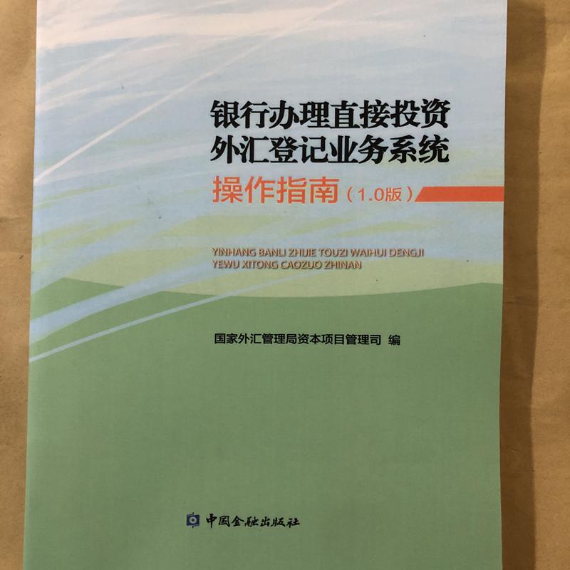 Bank System for Processing Direct Investment Foreign Exchange Registration Services Version 1.0 Capital Project Operation Guide 2019 Edition