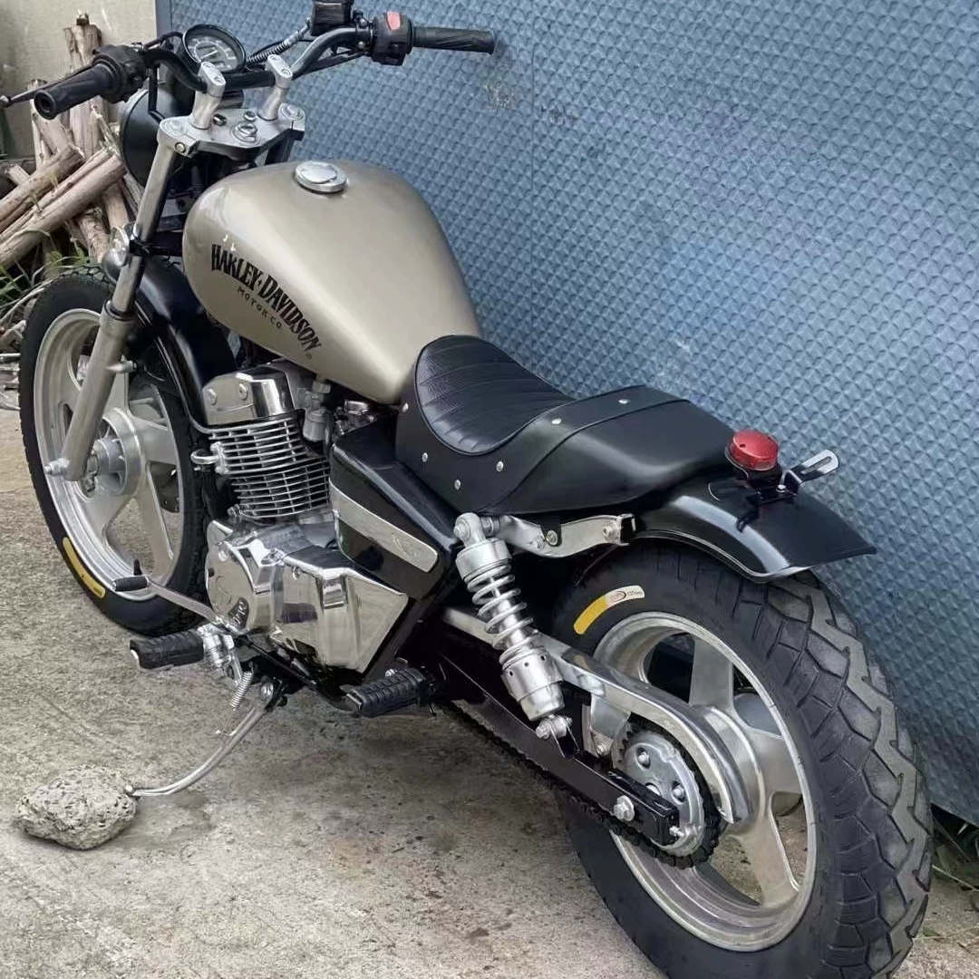 Оригинальный подлинный двухцилиндровый 250 Harley стиль ретро Дади Орёл Король мотоцикла оригинальное золочение