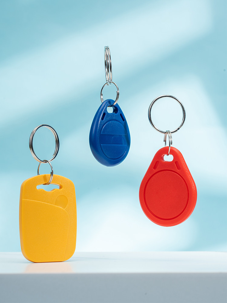 Ic+Id Dual-Frequency Two-In-One Composite Keychain Blank Card 13.56Mhz 125Khz Universal for Community Access Control and Elevators