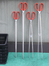 Stainless steel garbage picker extended household municipal sanitation and campus sanitation clip sea control fish pliers to prevent dislocation