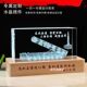 Veteran Souvenir Crystal Engraving with the Image of the Dongfeng-31Ag Intercontinental Missile, a Gift for Fellow Soldiers and Platoon Leaders with Engraved Text