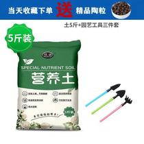 Ink land suitable soil 5 catty ink Lantuan loosen weak and weak-acid green planting earth universal