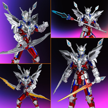 Ultraman children's animation toy figure guochuang mecha mobile sairodiga super movable assembly model boy