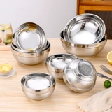 Двухэтажная супница из нержавеющей стали для школьников для домашнего использования, защита от ожогов, защита при падении