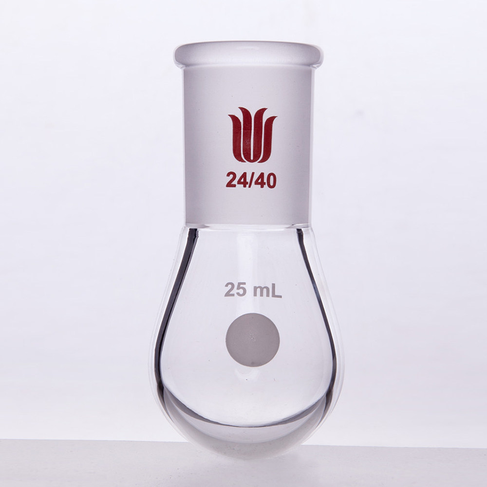 欣维尔-玻璃 F312425 25ml厚壁茄型瓶  磨口24/40