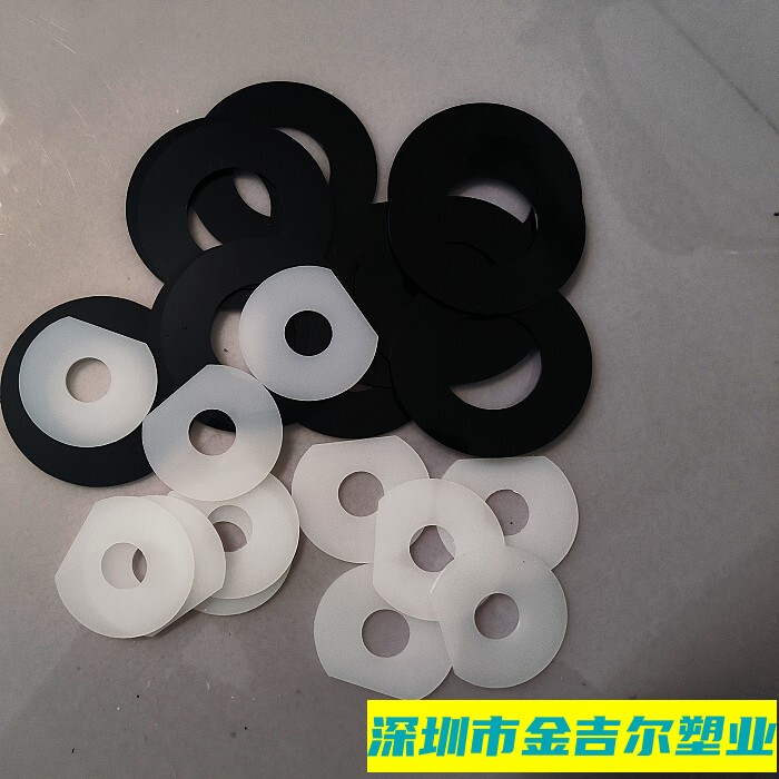 Thin Sheets of Pom Pvc Abs Pp Pe Pc Nylon Pu 0.3*0.8*1*1.5*2*2.5/3 Round Disc Gaskets