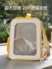 Cat Carrier Is a Portable, Lightweight, Large-Capacity, Breathable Space Capsule Cat Anti-Stress Socialization Training Backpack