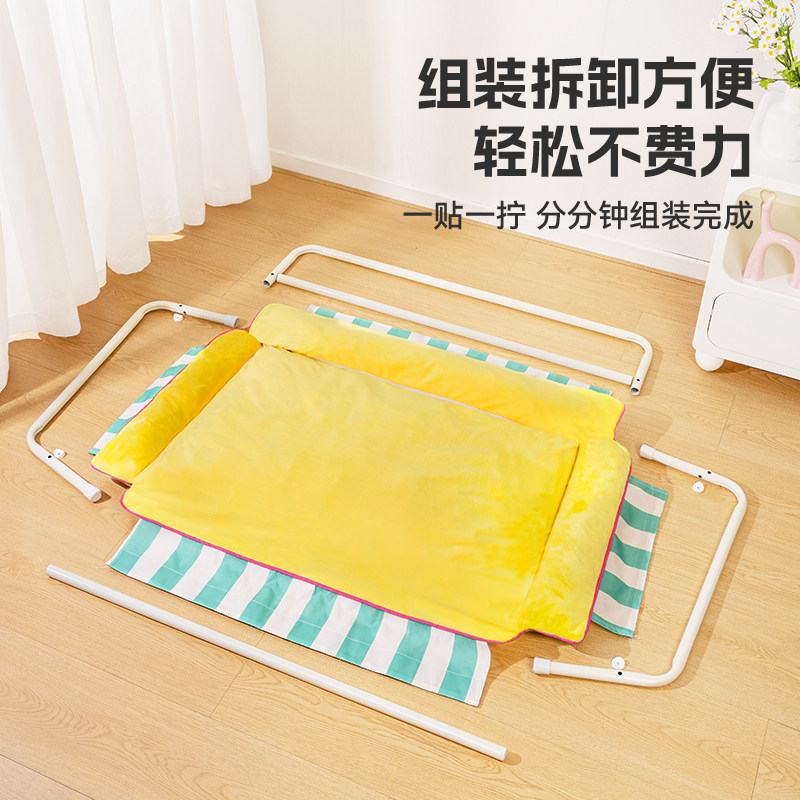 Dog Camping Bed Kennel, Thickened and Warm for Winter, Removable and Washable, Elevated and Moisture-Proof Dog Bed for Small, Medium, and Large Dogs