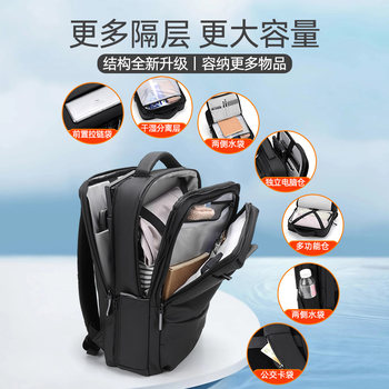 Computer Bag, Backpack, Business Backpack, Men's Laptop Bag, Men's 17.3inch Gaming Laptop, Women's 2025 New Commuter Bag, Suitable for Huawei Matebook D14D 16inch, Savior Y7000P