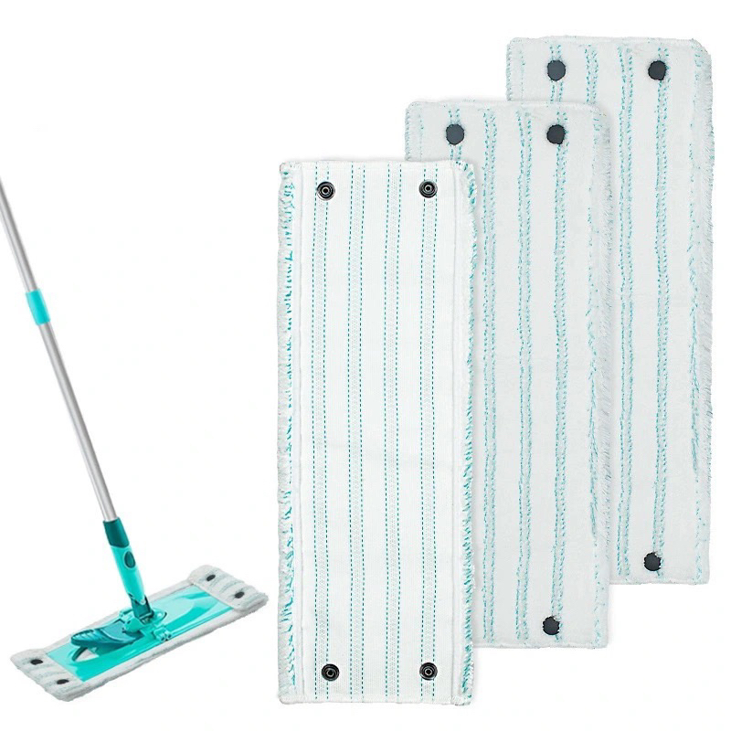Imported Leifheit/Lifeit Wet and Dry Mop Replacement Cloth, Ultra-Fine Fiber Flat Mop Head, One Mop for All Cleaning