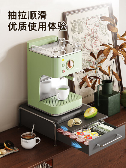 西豆胶囊咖啡机底座台面延伸板办公室茶水间咖啡角家用茶包置物架