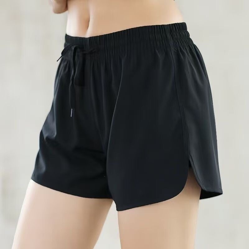 Women's Quick-Drying Sports Shorts with Inner Lining for Fitness, Running, Training, Marathon, and Spinning