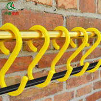 Qilu Anran cable hook construction site wire and optical cable rack S-shaped plastic hook insulating hook S-shaped scaffolding