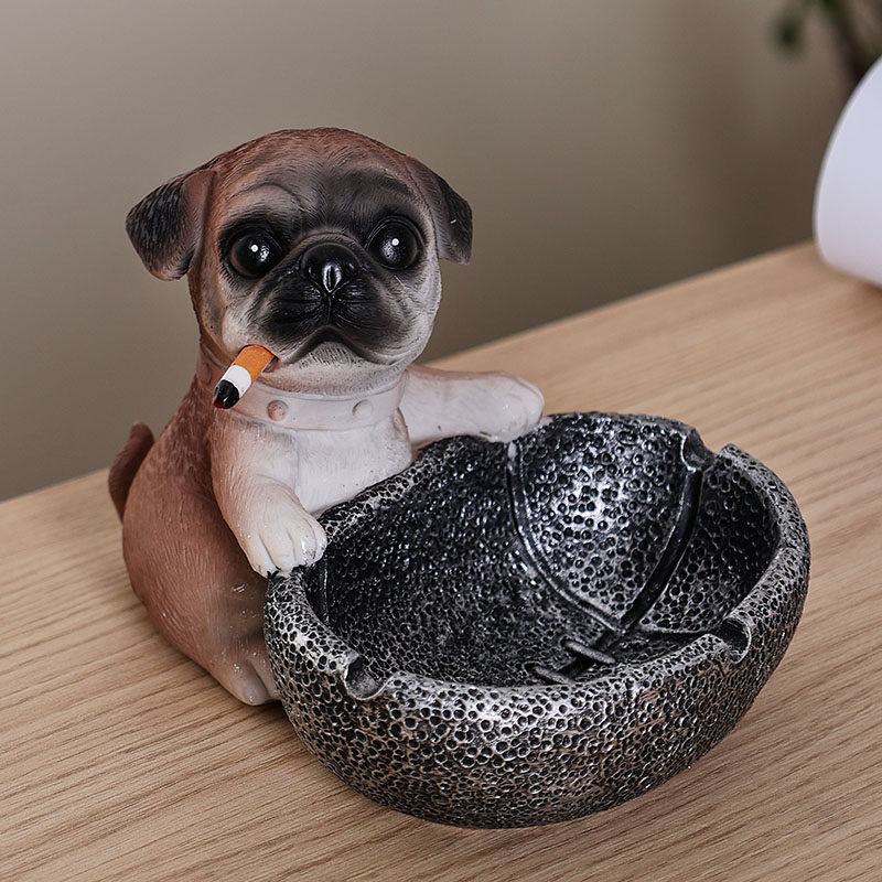 Взрывоопасная творческая сеть знаменитостей lucky dog ashtray домашняя гостиная высококлассная индивидуальность милая забавная мультяшная пепельница