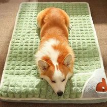 Pet Dog Bed Removable Washable Winter Dog Mat Protect Cervic