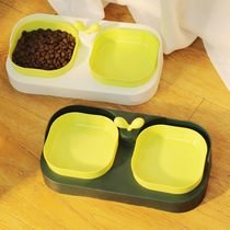 Pet Bowl Eat and Drink Dual-Use Twin Bowl Cat Bowl Pet Supplies Sprout Molding Feed Feed Bowl