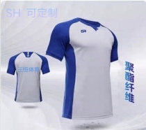 Sanheng basketball uniform suit mens short-sleeved jersey custom printed game training team uniform breathable quick-drying sportswear