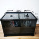 Gemini Tank Chinese Fighting Fish Special Fish Partition Tank Multi-Grids Row Tank Fighting Practice with Lid Glass Small Ornamental Fish Tank