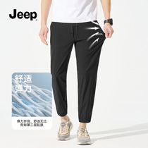 jeep official flagship store 2024 summer new mens sports casual pants mens sweatpants long pants mens clothing