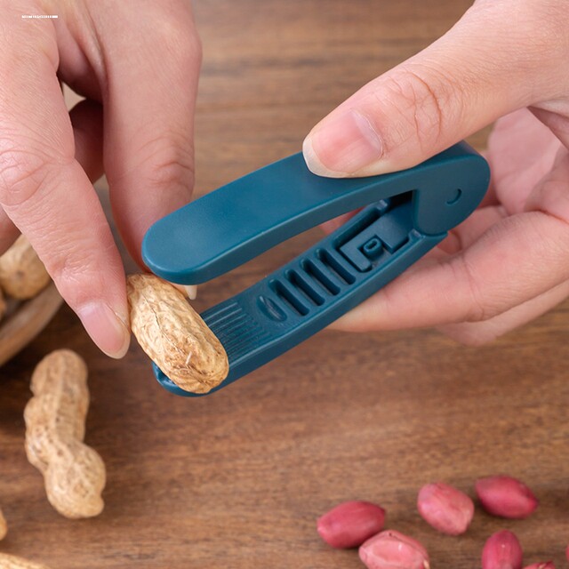 Fully Automatic Peanut Peeling Artifact, Handmade Household Multi-Functional Peanut Shelling Clip, Peeling and Peeling Special